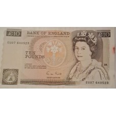 Bancnota de colectie 10 £ XF 1820 -1910