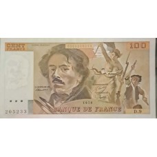 Bancnota de colectie Franta - 100 de franci din anul 1978