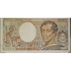 Bancnota de colectie Franta - 200 franci din anul 1992