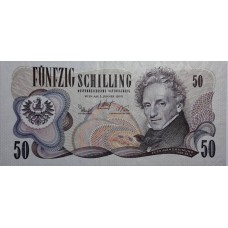 Bancnota de colectie 50 SILINGI AUSTRIA UNC