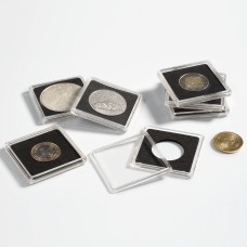 Capsule  patrate pentru monede QUADRUM - Leuchttrum diferite dimensiuni