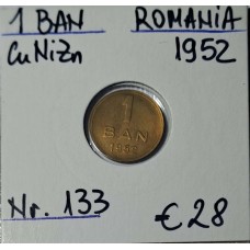 Moneda de colectie 1 Ban ROMANIA din anul 1952 