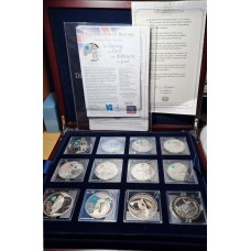SET DE MONEDE COMEMORATIVE JOCURILE OLIMPICE / OLIMPIADA PARALIMPICE 2010 - 2012