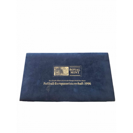 Set ROYAL MINT Campionatul European de Fotbal 1996 [ 11 medalii din argint ]
