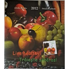 Romania Album filatelic traieste sanatos 2012