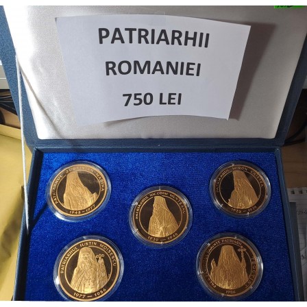 Set 5 Medalii Patriarhii Romaniei