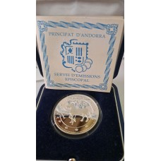 Moneda 10 Dinners ANDORRA 10 ECU 1995  Proof