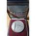 Medalie din anul 2004 REGINA ELISABETA din bonz argintat
