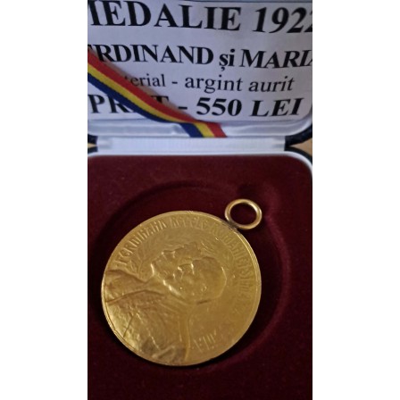 Medalie 1922 FERDINAND si MARIA 