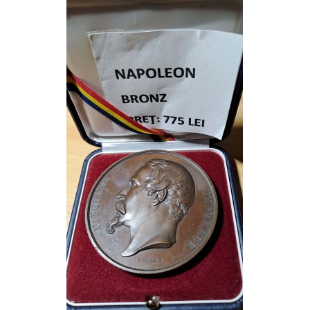 Medalie din bronz NAOLEON al-III-lea