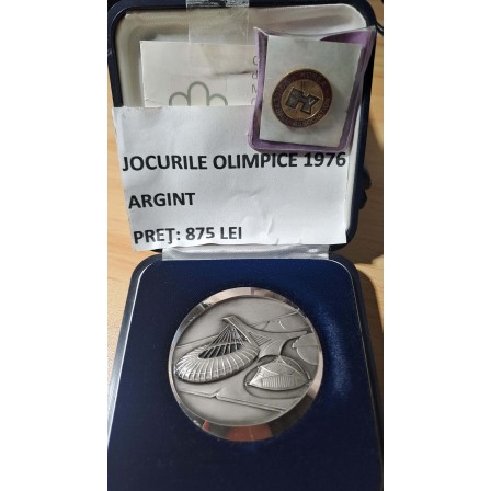 Medalie oficiala a JOCURILOR OLIMPICE 1976 