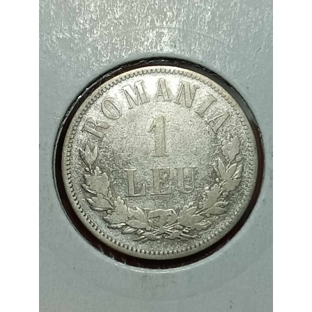Moneda de colectie 1 leu 1874