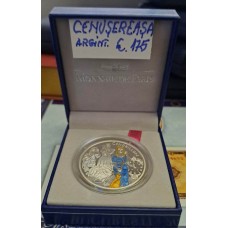Monedă de 1€ 1/2 din argint  CENUSAREASA 2002 UNC